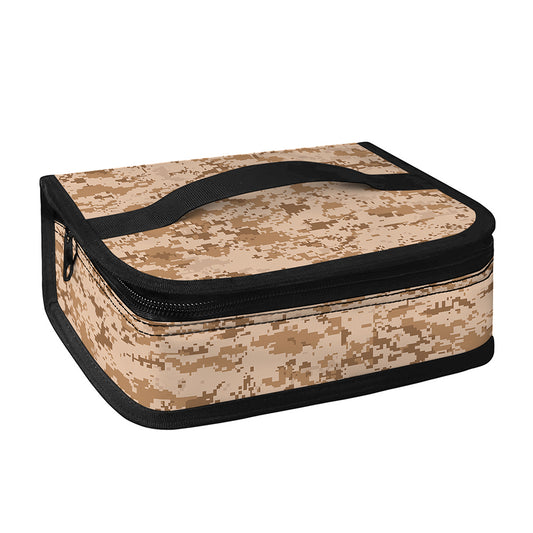 Desert Digital Camo Pattern Print Small Lunch Bag