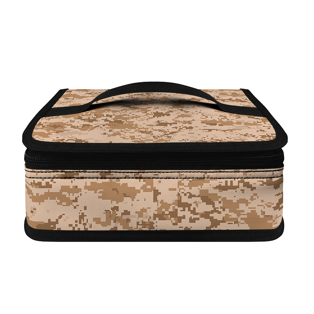 Desert Digital Camo Pattern Print Small Lunch Bag