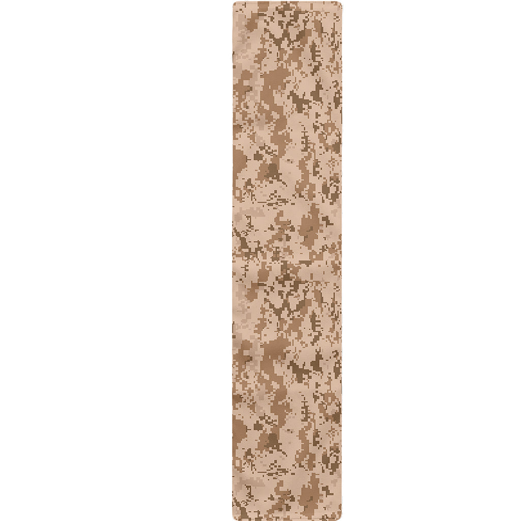 Desert Digital Camo Pattern Print Table Runner
