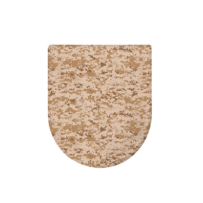 Desert Digital Camo Pattern Print Toilet Lid Cover