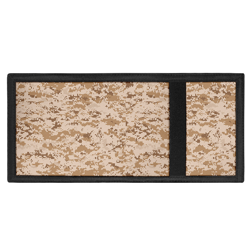 Desert Digital Camo Pattern Print Trifold Wallet