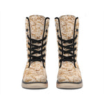 Desert Digital Camo Pattern Print Winter Boots