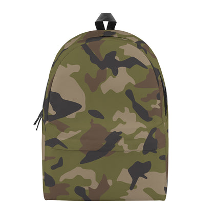 Desert Green Camouflage Print Backpack