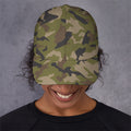 Desert Green Camouflage Print Baseball Cap