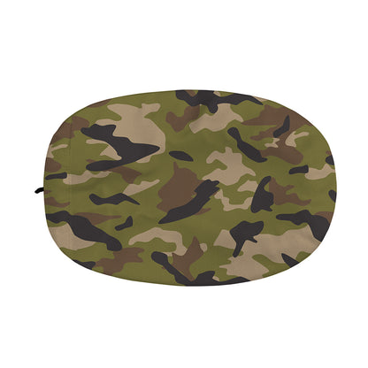 Desert Green Camouflage Print Car Side Mirror Covers