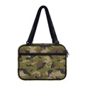 Desert Green Camouflage Print Double Strap Bible Bag