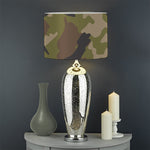 Desert Green Camouflage Print Drum Lamp Shade