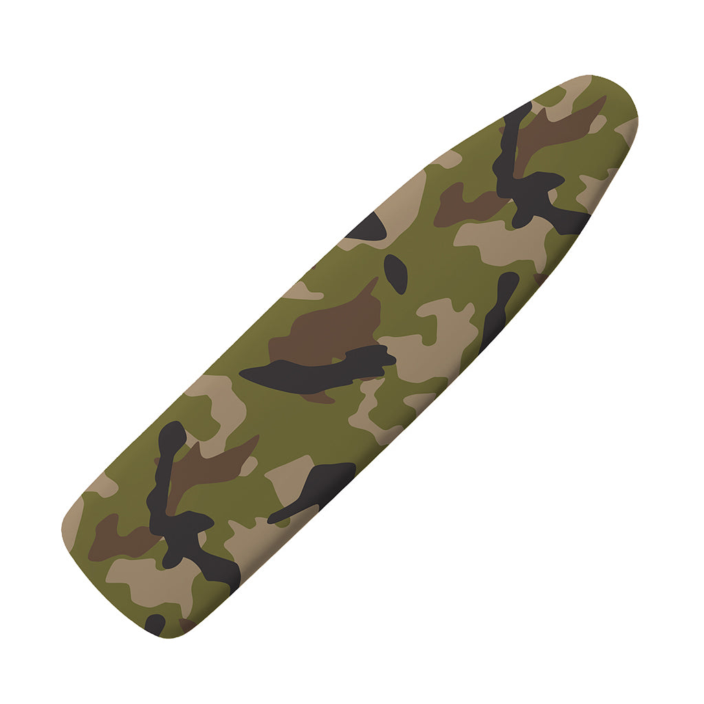 Desert Green Camouflage Print Ironing Board Cover