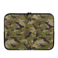 Desert Green Camouflage Print Laptop Sleeve