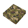 Desert Green Camouflage Print Outdoor Seat Cushion Cover