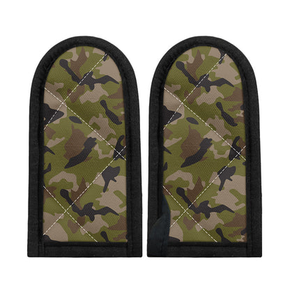Desert Green Camouflage Print Skillet Handle Cover