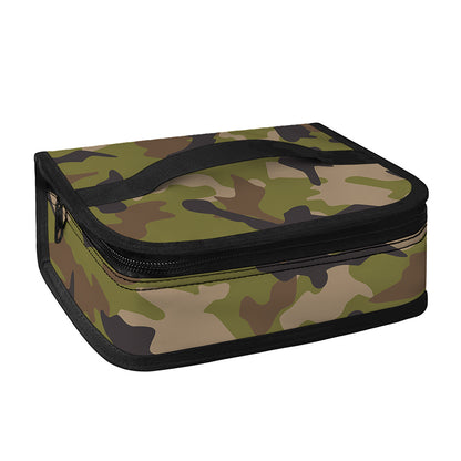 Desert Green Camouflage Print Small Lunch Bag