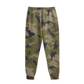Desert Green Camouflage Print Sweatpants
