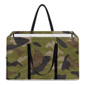 Desert Green Camouflage Print Utility Tote Bag