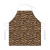 Desert Tiger Stripe Camouflage Print Adjustable Apron