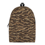 Desert Tiger Stripe Camouflage Print Backpack