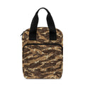 Desert Tiger Stripe Camouflage Print Bible Tote Bag