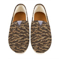 Desert Tiger Stripe Camouflage Print Casual Shoes