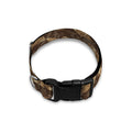 Desert Tiger Stripe Camouflage Print Dog Collar