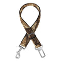 Desert Tiger Stripe Camouflage Print Dog Seat Belt