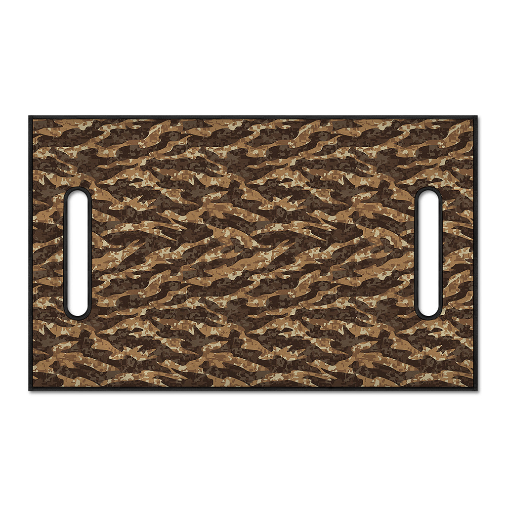 Desert Tiger Stripe Camouflage Print Golf Cart Seat Cover