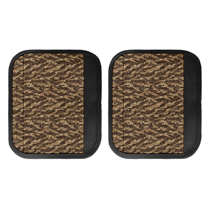 Desert Tiger Stripe Camouflage Print Handle Covers