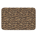 Desert Tiger Stripe Camouflage Print Indoor Door Mat