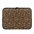 Desert Tiger Stripe Camouflage Print Laptop Sleeve