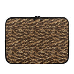 Desert Tiger Stripe Camouflage Print Laptop Sleeve