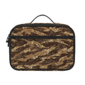 Desert Tiger Stripe Camouflage Print Portable Lunch Bag