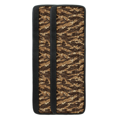 Desert Tiger Stripe Camouflage Print Refrigerator Handle Covers
