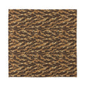 Desert Tiger Stripe Camouflage Print Silk Bandana