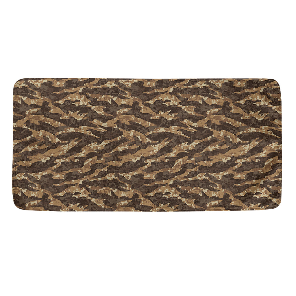 Desert Tiger Stripe Camouflage Print Towel