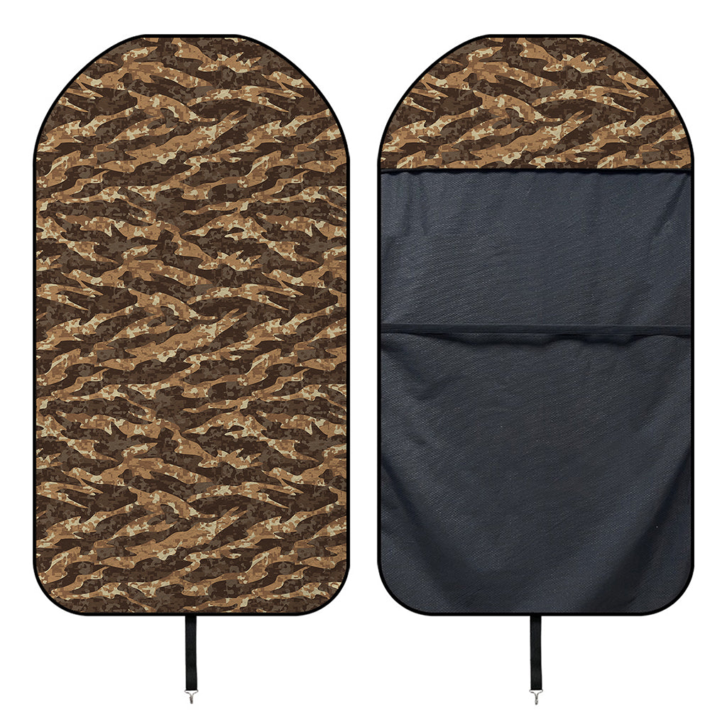 Desert Tiger Stripe Camouflage Print Waterproof Car Seat Cover