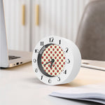 Devil Emoji Pattern Print Alarm Clock