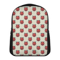 Devil Emoji Pattern Print Casual Backpack