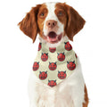 Devil Emoji Pattern Print Dog Bandana