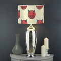 Devil Emoji Pattern Print Drum Lamp Shade