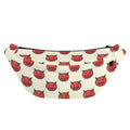Devil Emoji Pattern Print Fanny Pack