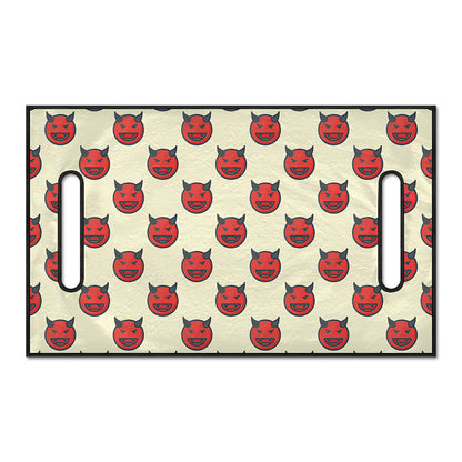 Devil Emoji Pattern Print Golf Cart Seat Cover