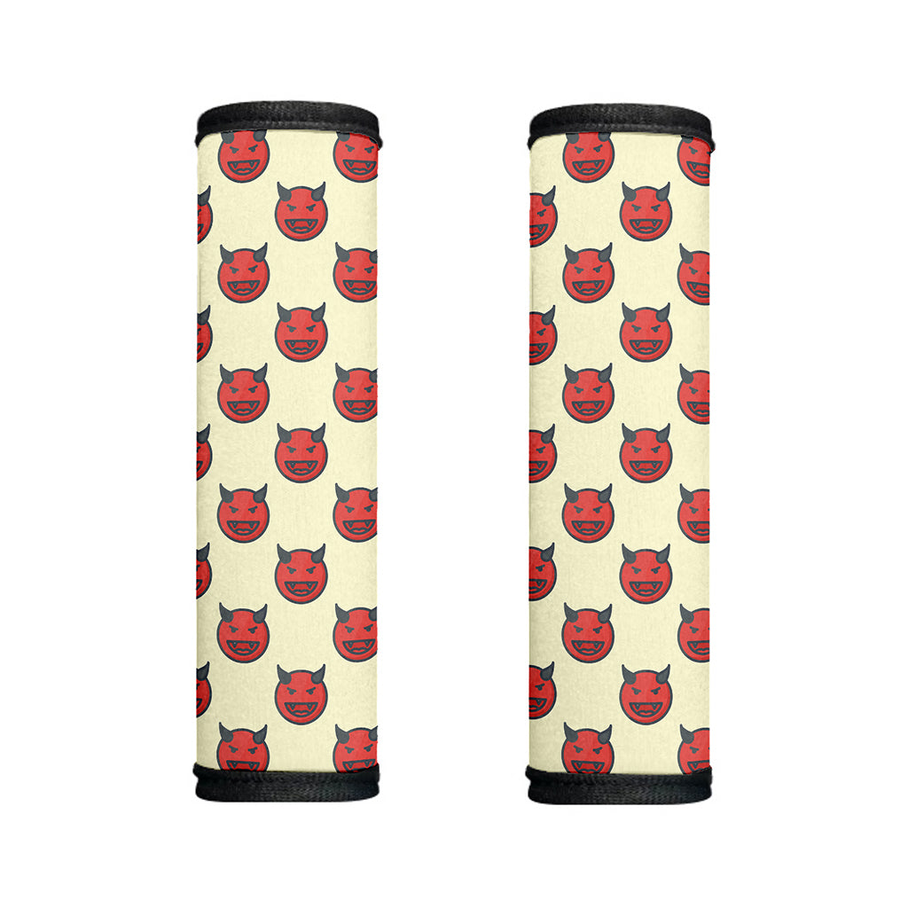 Devil Emoji Pattern Print Handle Covers