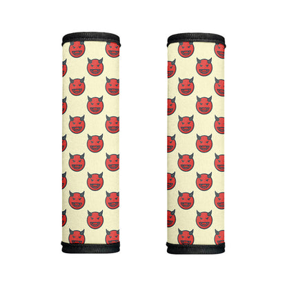 Devil Emoji Pattern Print Handle Covers