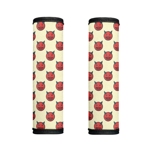 Devil Emoji Pattern Print Handle Covers