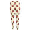 Devil Emoji Pattern Print High-Waisted Pocket Leggings