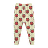 Devil Emoji Pattern Print Jogger Pants