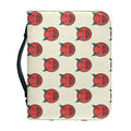 Devil Emoji Pattern Print Leather Bible Cover