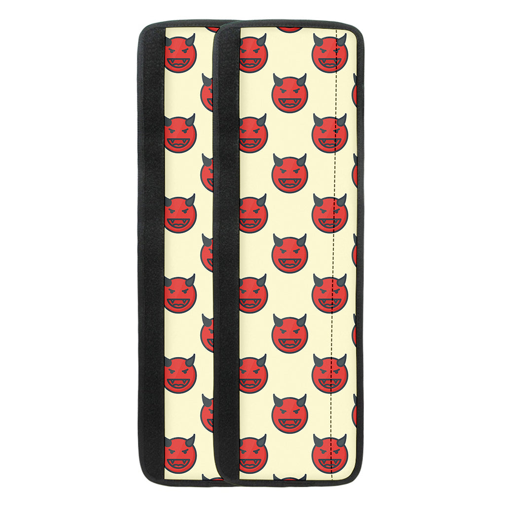 Devil Emoji Pattern Print Refrigerator Handle Covers