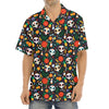 Dia De Los Muertos Day Of The Dead Print Aloha Shirt