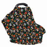 Dia De Los Muertos Day Of The Dead Print Baby Seat Cover