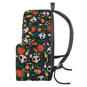 Dia De Los Muertos Day Of The Dead Print Backpack